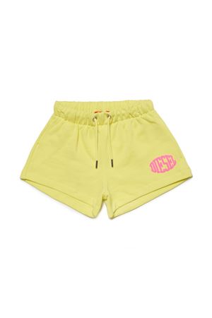 yellow cotton shorts DIESEL KIDS | J01682KYAXZK325